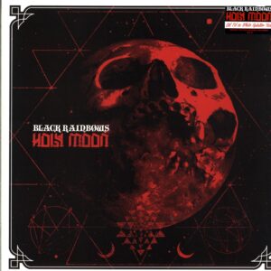 Black Rainbows-Holy Moon-white with red splatter LP Vinyl