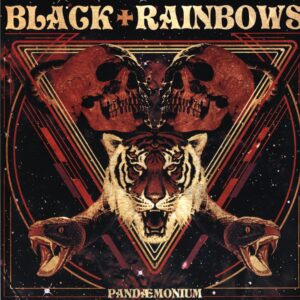 Black Rainbows-Pandaemonium orange splatter-LP Vinyl