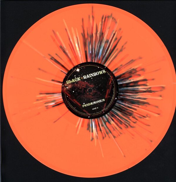 Black Rainbows-Pandaemonium orange splatter-LP Vinyl