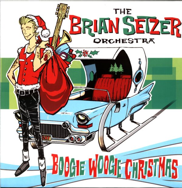 Brian Setzer Orchestra-Boogie Woogie Christmas-white LP Vinyl