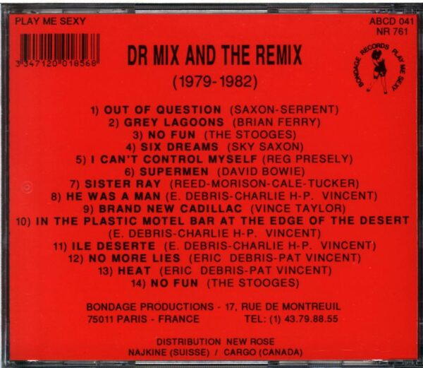 Doctor Mix And The Remix-(1979-1982)-CD