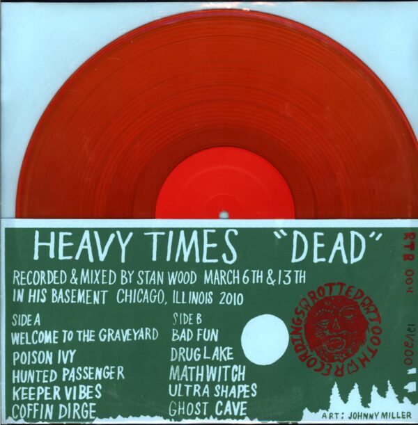 Heavy Times-Dead red-LP Vinyl