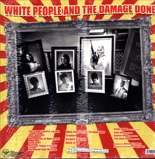 Jello Biafra And The Guantanamo School Of Medicine-White People And The Damage Done-LP Vinyl