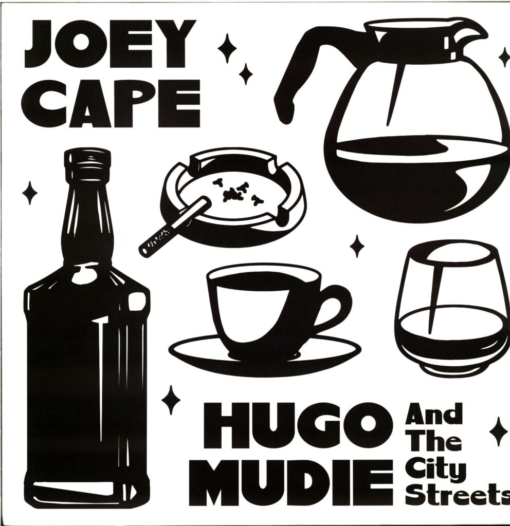 Joey Cape-Split-clear with green and yellow splatter 12 Vinyl