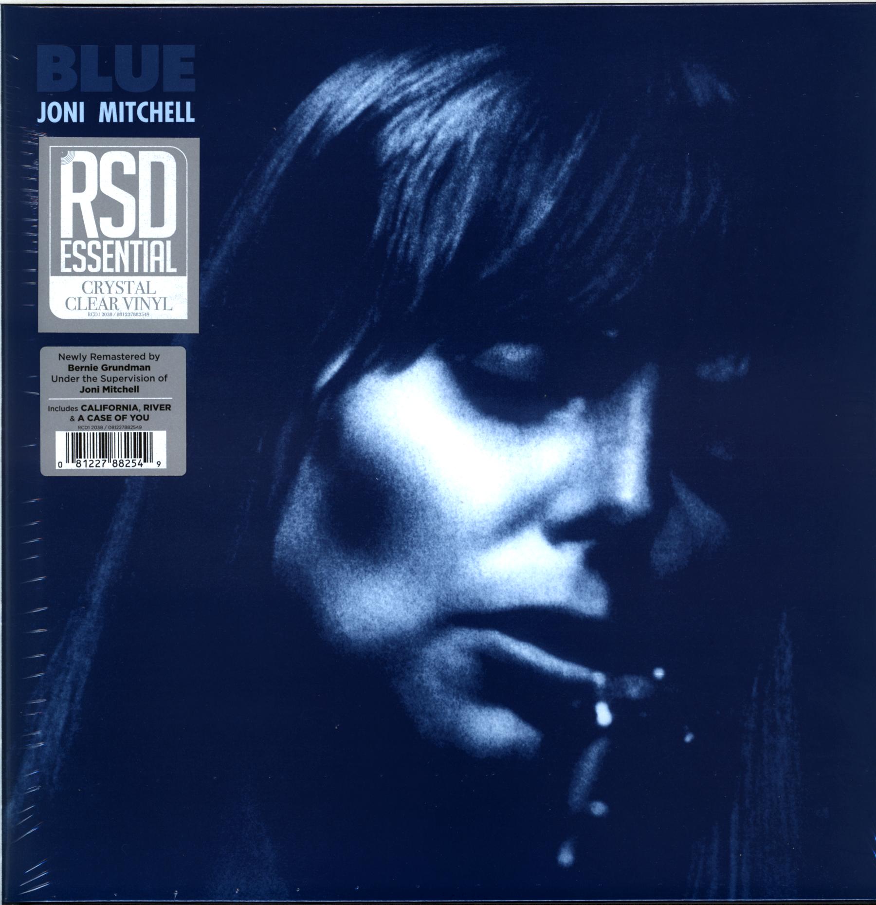 Joni Mitchell-Blue-RSD clear LP Vinyl-1 Joni Mitchell-Blue-RSD clear LP Vinyl