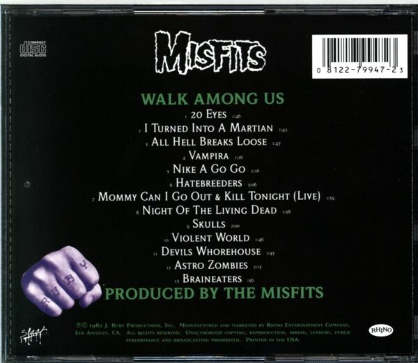 Misfits-Walk Among Us-CD