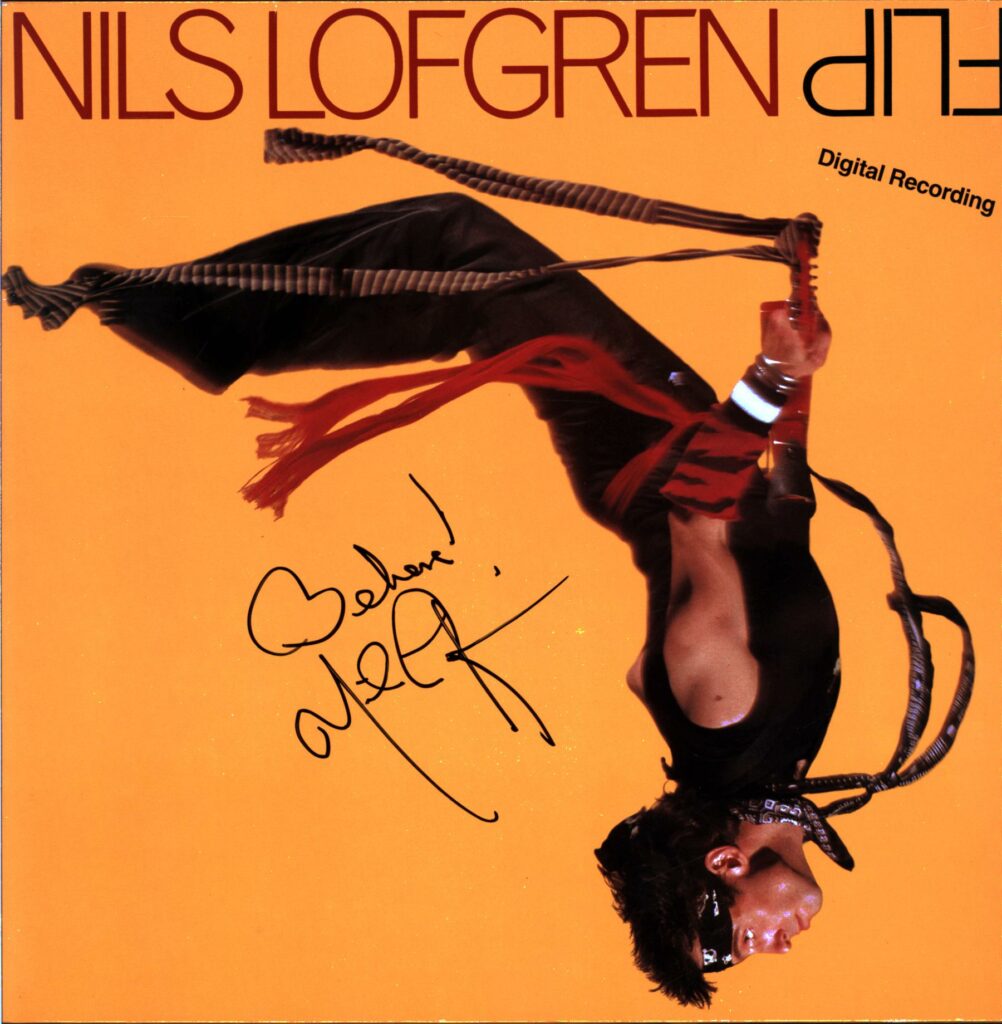 Nils Lofgren-Flip signed-LP Vinyl