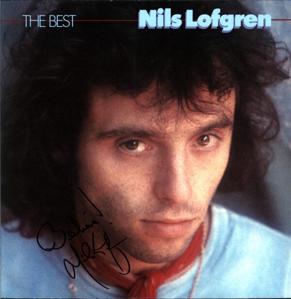 Nils Lofgren-The Best signed-LP Vinyl