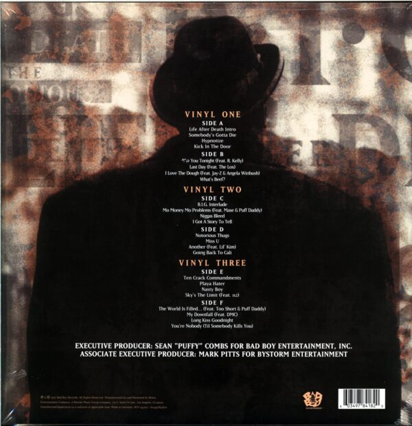 Notorious B.I.G.-Life After Death (25th Anniversary Of The Final Studio Album From Biggie Smalls)-silver LP Vinyl