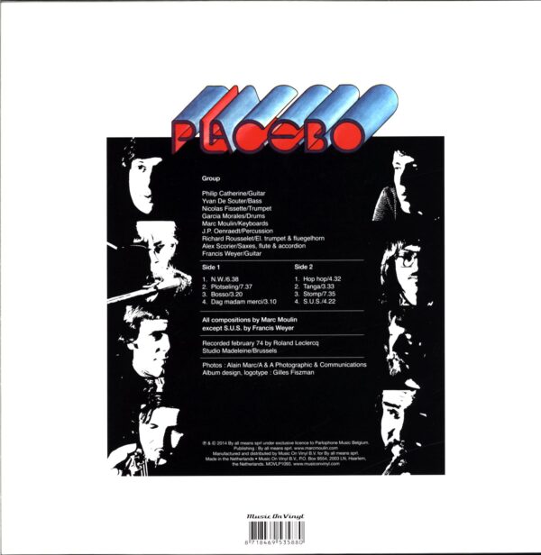 Placebo (Belgium)-Placebo-LP Vinyl