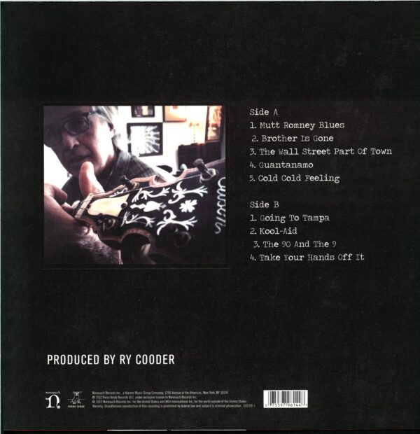 Ry Cooder-Election Special-LP Vinyl
