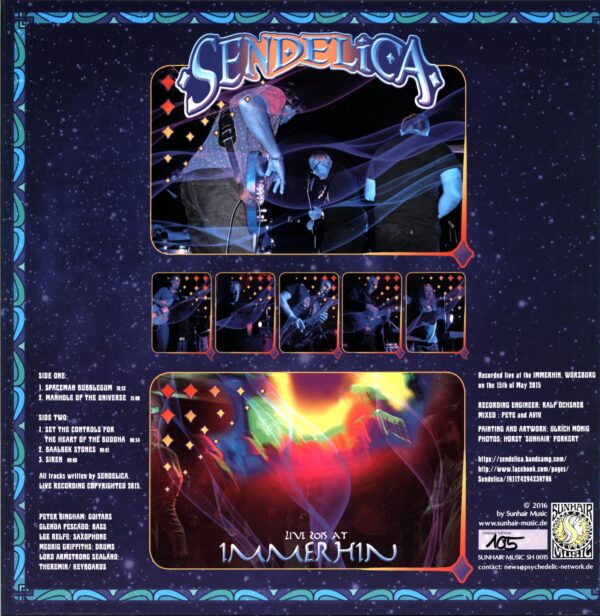 Sendelica-Live At Immerhin-LP Vinyl