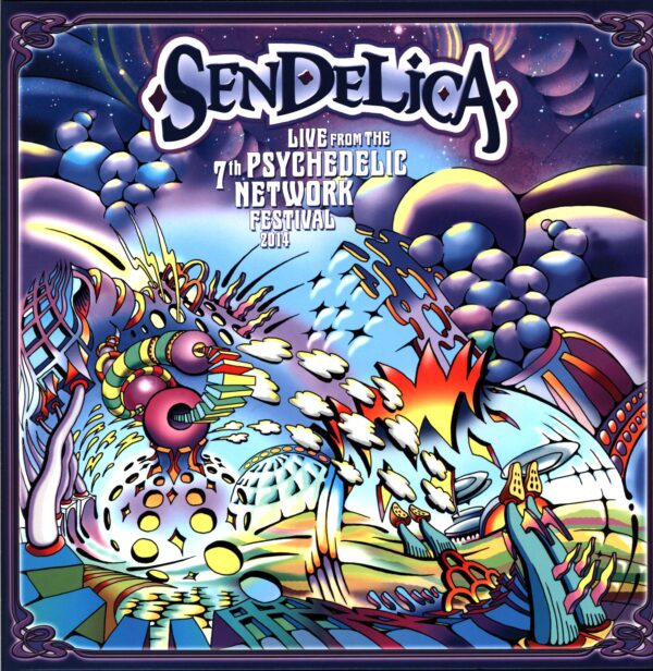 Sendelica-Live from the 7th Psychedelic Network Festival 2014 purple-LP Vinyl