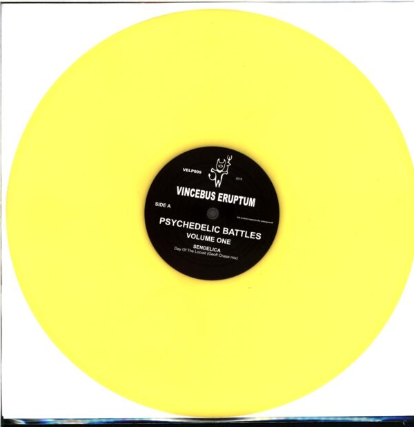 Sendelica-Psychedelic Battles - Volume One-yellow LP Vinyl