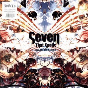 Seven That Spells-Black Om Rising oxblood-LP Vinyl