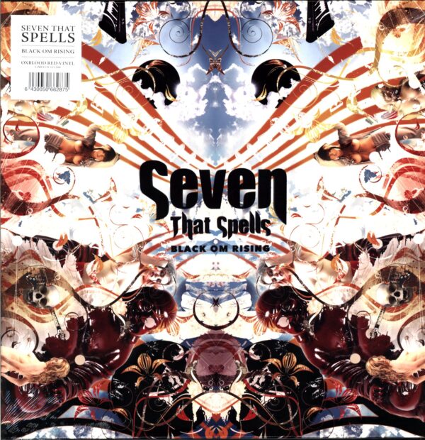 Seven That Spells-Black Om Rising oxblood-LP Vinyl