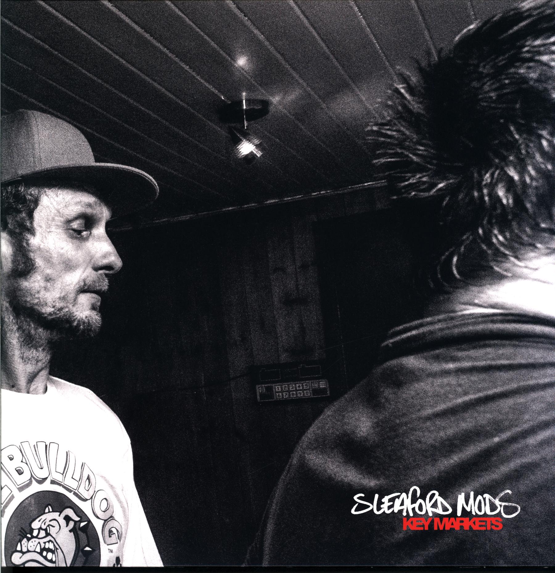 Sleaford Mods-Key Markets red splatter-LP Vinyl-1 Sleaford Mods-Key Markets red splatter-LP Vinyl