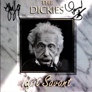 The Dickies-Idjit Savant US 1994 signed-LP Vinyl