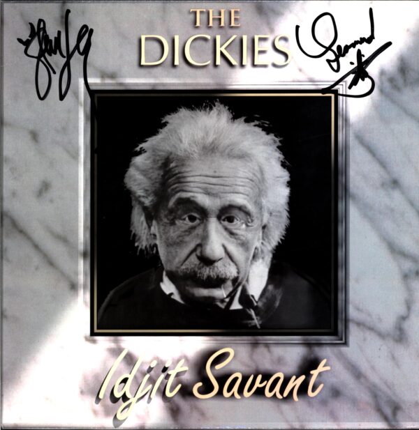 The Dickies-Idjit Savant US 1994 signed-LP Vinyl