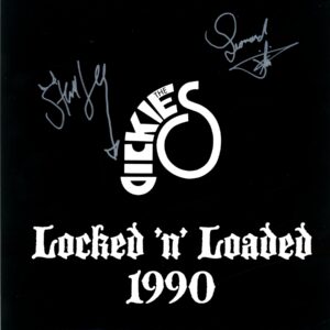 The Dickies-Locked 'N' Loaded 1990 signed-LP Vinyl