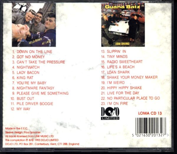 The Guana Batz-Held Down - Loan Sharks-CD