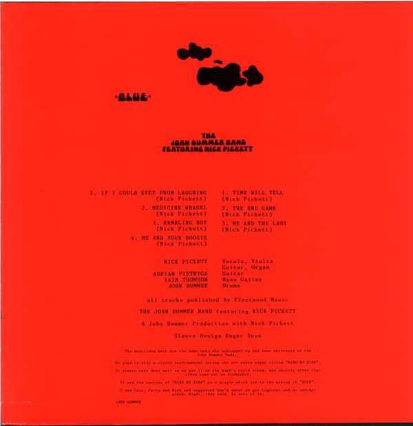 The John Dummer Band-Blue-LP Vinyl