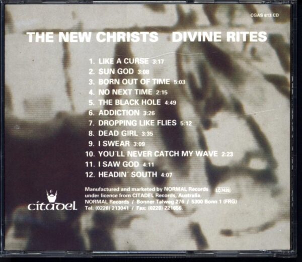 The New Christs-Divine Rites-CD