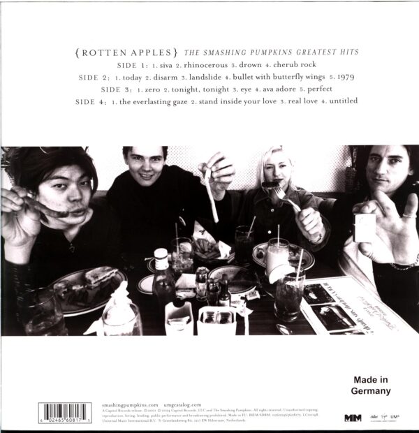 The Smashing Pumpkins-Rotten Apples Greatest Hits-2024 LP Vinyl