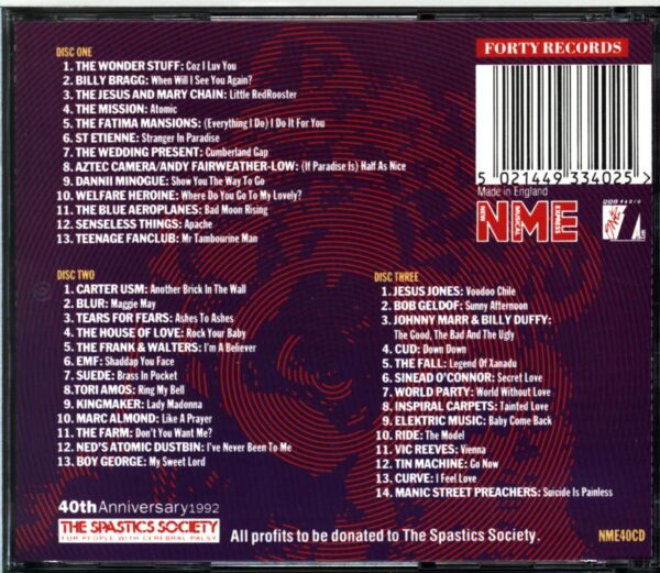 Various-Ruby Trax (The NME's Roaring Forty)-CD