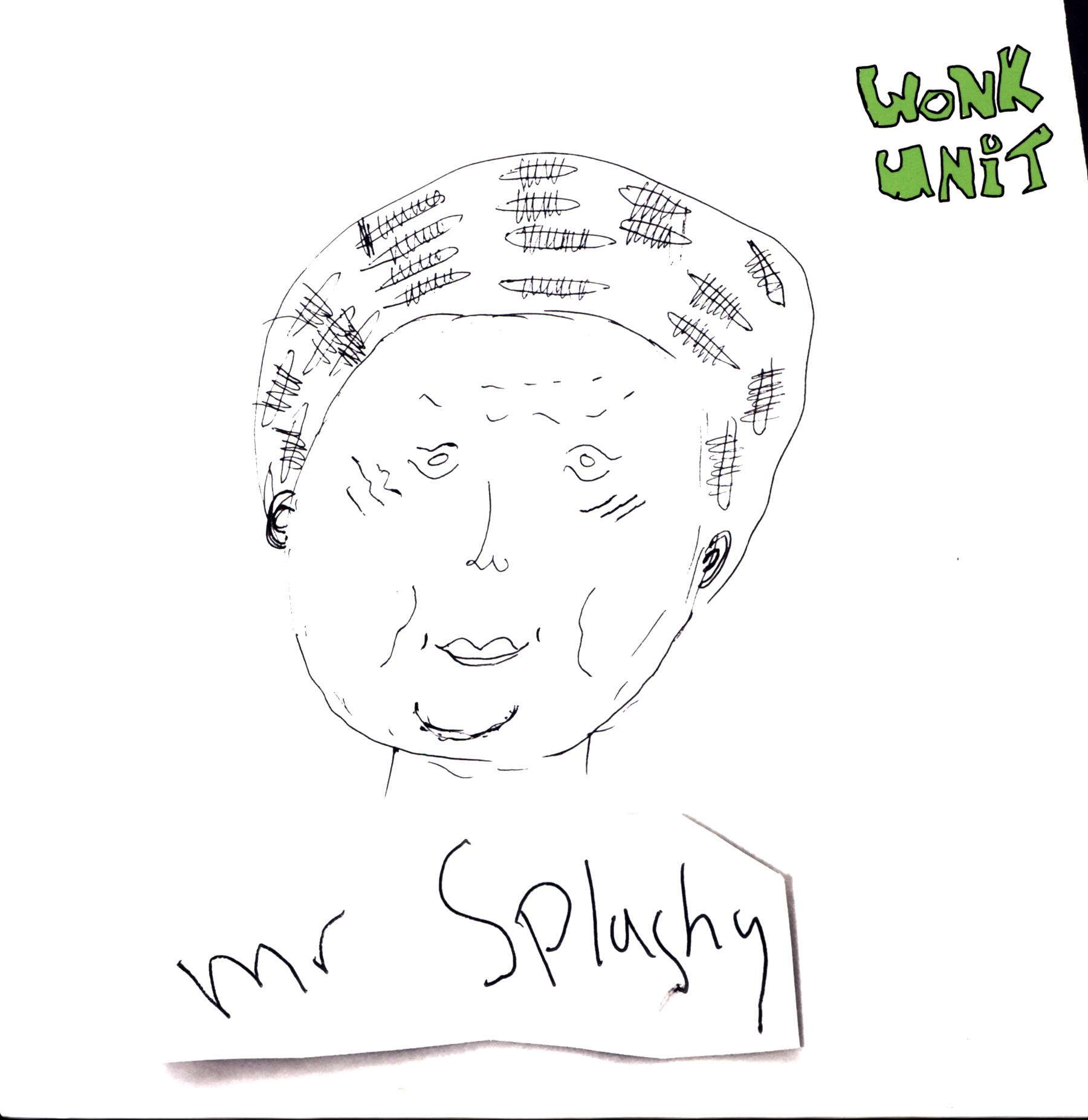 Wonk Unit-Mr Splashy-yellow LP Vinyl-1 Wonk Unit-Mr Splashy-yellow LP Vinyl