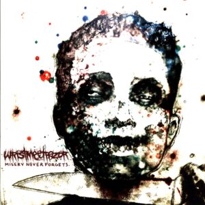 Wristmeetrazor-Misery Never Forgets white splatter-LP Vinyl