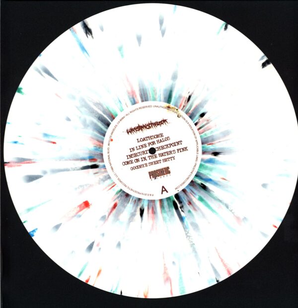 Wristmeetrazor-Misery Never Forgets white splatter-LP Vinyl