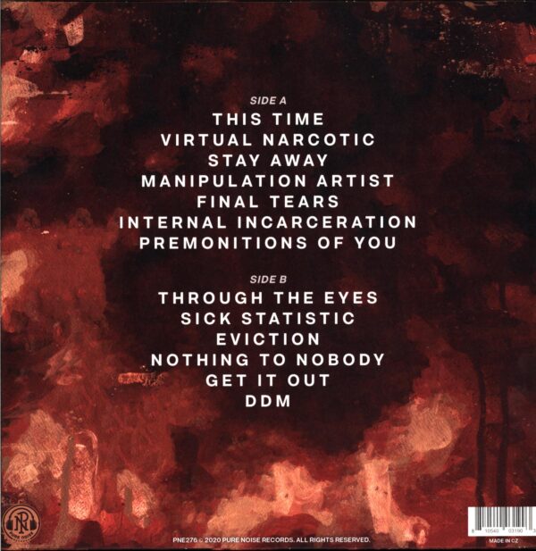 Year Of The Knife-Internal Incarceration red bone galaxy-LP Vinyl