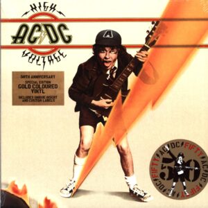 ACDC-High Voltage-gold LP Vinyl