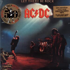 ACDC-Let There Be Rock-gold LP Vinyl