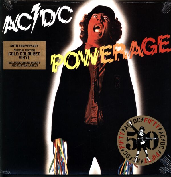 ACDC-Powerage Reissue 2024 gold-LP Vinyl