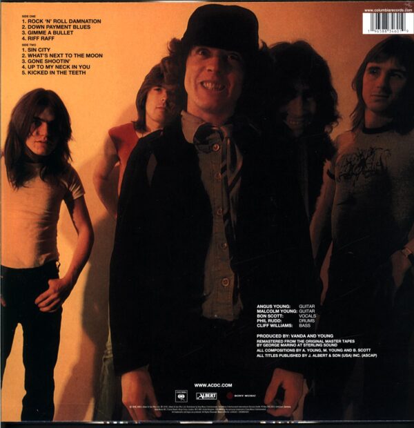 ACDC-Powerage Reissue 2024 gold-LP Vinyl