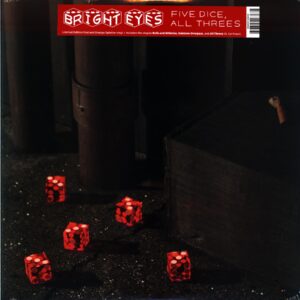 Bright Eyes-Five Dice All Threes-red orange LP Vinyl