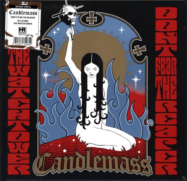 Candlemass-Don't Fear The Reaper gold white mixed-10 Vinyl