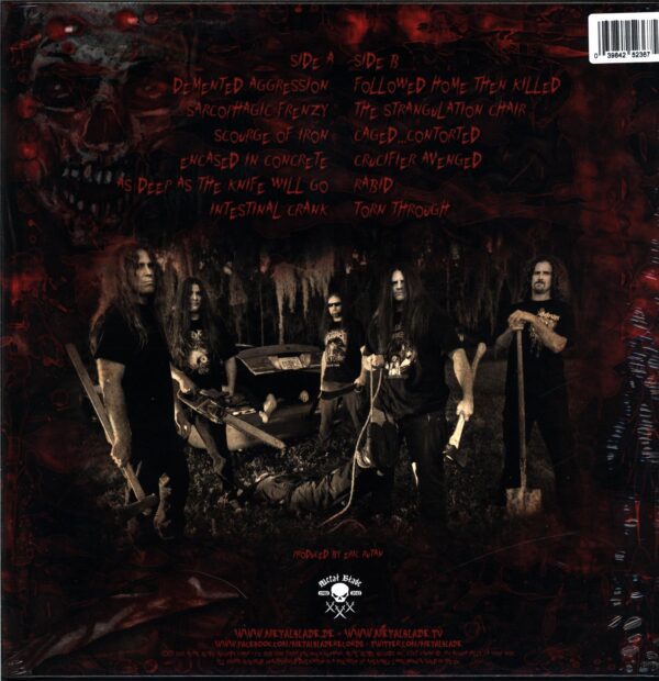Cannibal Corpse-Torture gold black marbled-LP Vinyl