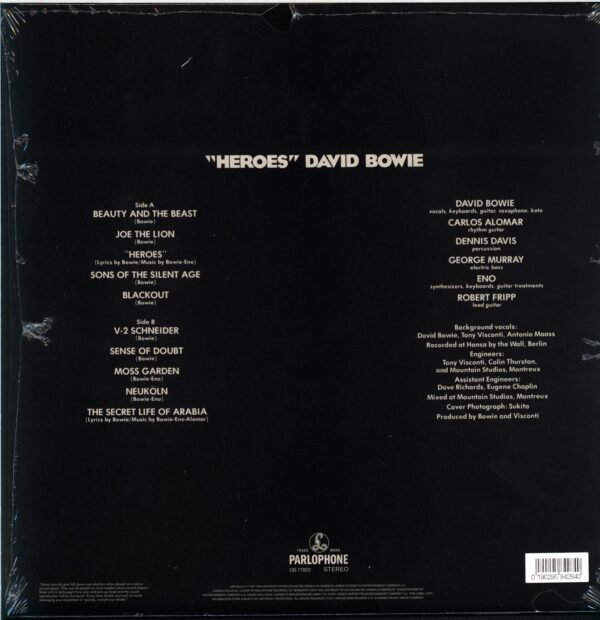 David Bowie-Heroes-2018 LP Vinyl