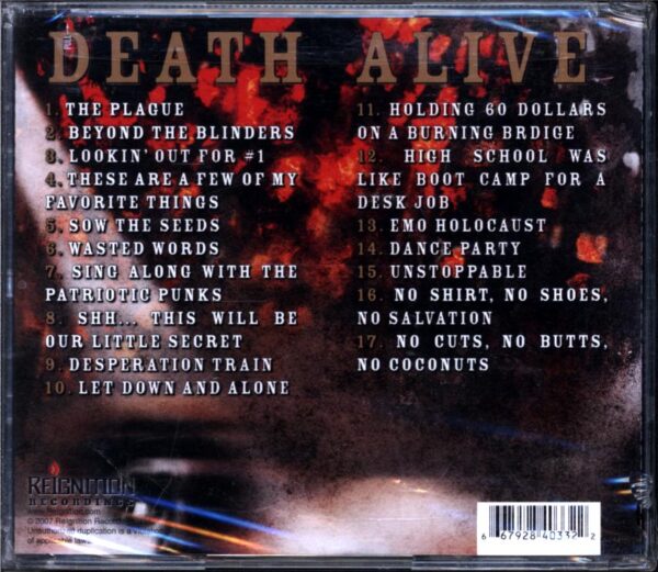 Death By Stereo-Death Alive-CD