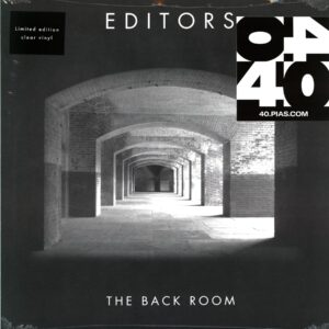 Editors-The Back Room-LP Vinyl 2023 clear