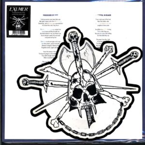 Exumer-Possessed By Fire - A Mortal In Black Shaped Disc-7 Vinyl