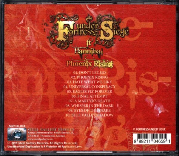 Fortress Under Siege-Phoenix Rising-CD