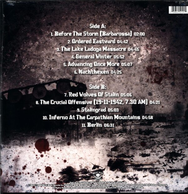 Hail Of Bullets-... Of Frost And War grey brown-LP Vinyl