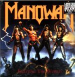 Manowar-Fighting The World-blue LP Vinyl