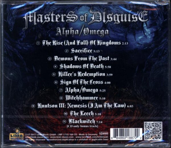 Masters Of Disguise-Alpha-Omega-CD