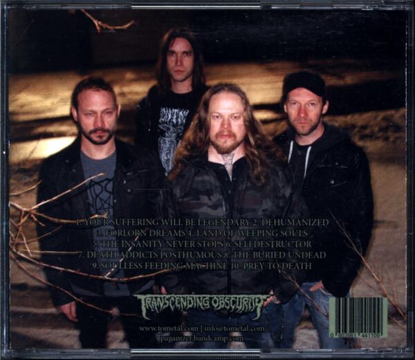 Paganizer-Land Of Weeping Souls-CD