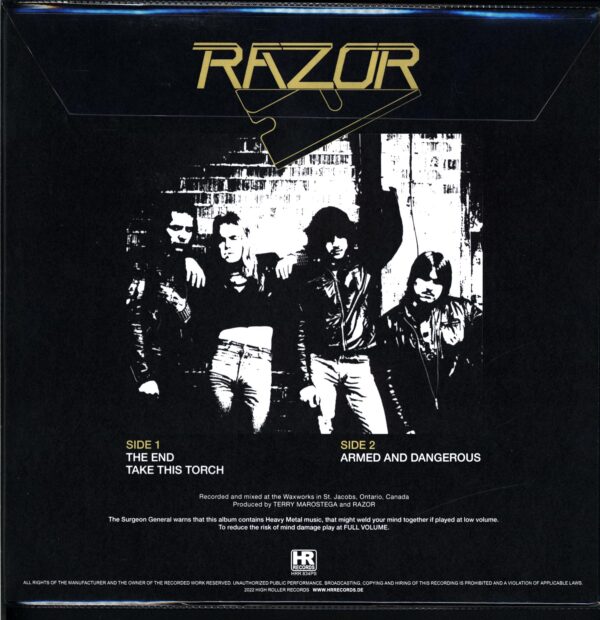 Razor-Armed And Dangerous Shaped Disc-7 Vinyl